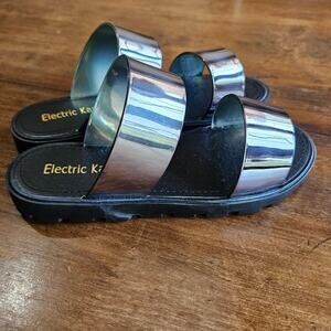 Electric Karma Slides, Women's Size 7